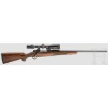 Winchester Mod. 70 mit ZF Docter Kal. .270 Win, Nr. G3024636. Spiegelblanker Lauf, Länge 60 cm,