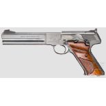 Colt Woodsman Match Target Kal. .22 l.r., Nr. 201648-S. Blanker Lauf, Länge 6". Zehnschüssig.