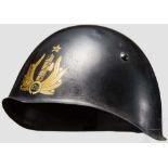 Paradestahlhelm M 33 der MVSN Elmo da Parata mod. 33 della MVSN Schwarz lackierte Aluminiumglocke