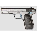 Colt Mod. 1903 Hammerless .32 Pocket Kal. .32, Nr. 93616. Blanker Lauf, Länge 3-3/4".