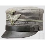 Feldgraues Kepi für einen Generalmajor 1. Weltkrieg Berretto Grigioverde da Generale Prima Guerra