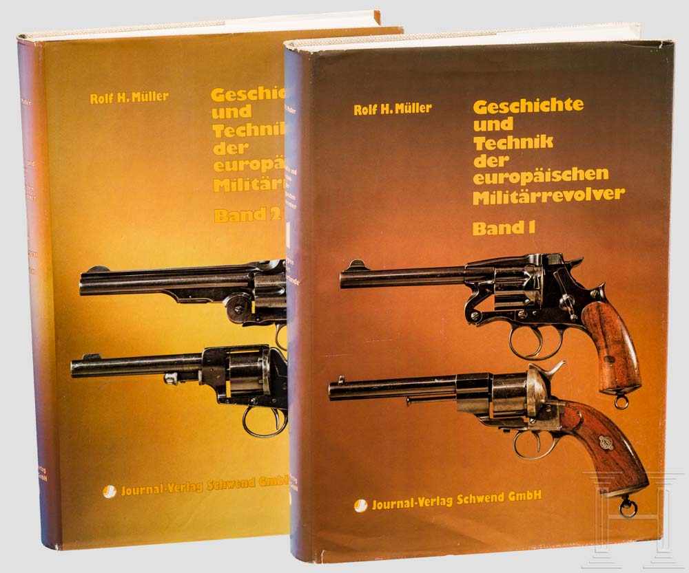 Rolf H. Müller, "Geschichte und Technik der europäischen Militärrevolver" Schwäbisch-Hall, 1982.