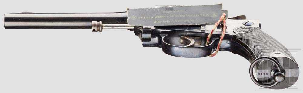 Revolver Mod. 1897, Pieper, Versuch, ex Smith & Wesson Museum Kal. 8 mm Pieper, Nr. 5156. - Image 5 of 5