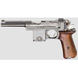 Halbautomat. Pistole Bergmann-Bayard Mod. 1910/21, Nr. 6173 Kal. 9 mm Bergm., Nr. 6173.