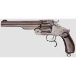 Smith & Wesson 3rd Model Russian (Old Model Russian) Kal. .44 S & W Russian, Nr. 489. Leicht
