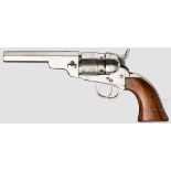 Colt Model 1862 Pocket Navy Conversion, "The 4-1/2" Octagon Barrel Model", vernickelt Kal. .38 RF,