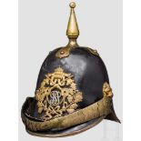 Helm für Mannschaften der päpstlichen Schweizergarde, 1878 - 1903 Elmo "Guardia Svizzera Pontificia"