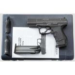 Walther P 99 QA, im Koffer, Navy Griechenland Kal. 9 mm Luger, Nr. FAD 5833. Nummerngleich.