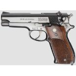 Smith & Wesson Mod. 39, "1st Generation DA 9 mm", Ganzstahlausführung Kal. 9 mm Luger, Nr. 63054.