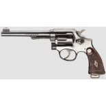 Smith & Wesson .38 Military & Police Mod. 1905, 4th Change Kal. .38 S&W, Nr. 701820 am Knauf,