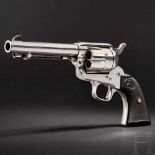 Colt Peacemaker British Model, vernickelt ("Battle of Britain Model") Kal. .45 Colt, Nr. 354275.