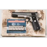 Colt MK IV / Series 80 Combat Elite, im Koffer / Karton Kal. .38 Super, Nr. CE02621E. Blanker