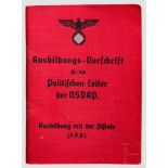 Ausbildungsvorschrift für Politische Leiter der NSDAP, Ausbildung mit der Pistole Walther Roter