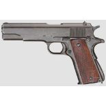 Colt / U.S. & S. Co., Mod. 1911 A1 Kal. .45 ACP, Nr. 2251679. Blanker Lauf. Siebenschüssig. Dt.