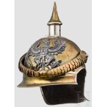 Helm M 1867 für Mannschaften des Kürassier-Regiments "Kaiser Nikolaus I. von Russland" (