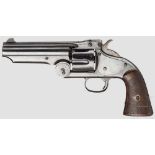 Smith & Wesson Model No.3 First Model Single Action Kal. .44 S&W, Nr. 5891. Gekürzter 4,5"-Lauf,