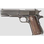 Remington Rand Mod. 1911 A 1, mit Tasche Kal..45 ACP, Nr. 882389. Spiegelblanker Lauf. Gültiger