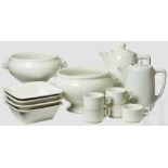 A Small Collection of Canteen Crockery 13 piece group of Army crockery, stamped at bottom with