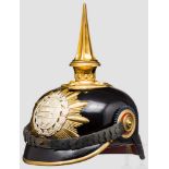 Helm für Offiziere des Grenadier-Regiments Nr. 89 oder des Füsilier-Regiments Nr. 90, um 1914