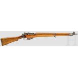 Enfield No 4 MK I*, Long Branch Kal. .303 brit., Nr. 6L7991. Schloss nicht nummerngleich. Blanker