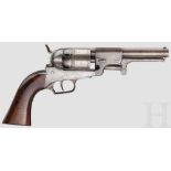 Offiziers-Revolverpistole M 1849, Marine, System Colt / Ganahl Kal. 9 mm Perk., Nr. 100. Blanker,