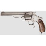 Smith & Wesson, 3rd Model Russian (Mod. 1874) Kal. .44 S & W Russian, Nr. 5549. Nummerngleich.