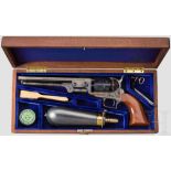 Colt Mod. 1851 Navy, Ulysses S. Grant Commemorative, in Schatulle Kal. .36 Perk., Nr. 2687 USG.