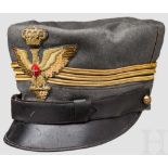 Feldgraues Kepi eines Hauptmanns der Artillerie, vor/ab 1920 Berretto Grigioverde Capitano Stato