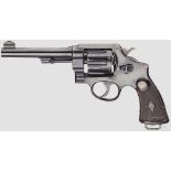 Smith & Wesson .45 Hand Ejector, U.S. Service Model of 1917 Kal. .45 ACP, Nr. 64513. Trommel nicht