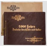 Album mit Ansichtskarten "2000 Jahre Deutsche Geschichte und Kultur" - WHW des dt. Volkes, 1933/34
