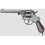 Revolver Mod. 1873, WDW Delft Kal. 9,4 mm, Nr. 11654. Blanker Oktagonallauf, Länge 160 mm.