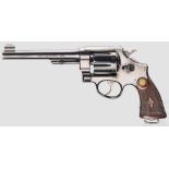 Smith & Wesson .455 Mark II Hand Ejector 2nd Model Kal. .455 Mark II, Nr. 48201. Nummerngleich.