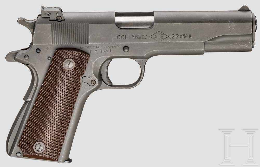 Colt Service Model ACE 22 Automatic Kal. .22 l.r., Nr. SM 13781. Blanker Lauf, Länge 4-3/4". - Image 2 of 2