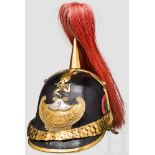 Helm für Angehörige der "Guardia Civica Messina", um 1848 Elmo "Guardia Civica Messina" Schwarz