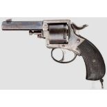 Revolver Constabulary, L. Ancion Marx, Liège, Polizei Kal. 9,4 mm, Nr. 10. Blanker Oktagonallauf,