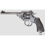 Webley Mark VI .22 Rimfire Revolver, Übungswaffe für Behörden Kal. .22 l.r., Nr. 447117. Runder,