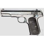 Colt Mod. 1903 Hammerless .32 Pocket Kal. .32, Nr. 13837. Blanker Lauf, Länge 3-3/4".