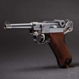 Pistole 08, Erfurt 1911, Landespolizei Deutsch-Südwestafrika Kal. 9 mm Luger, Nr. 1091.