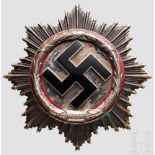 Deutsches Kreuz in Silber - schwere Ausführung, Deschler, München Schwere Ausführung mit vier