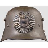 Stahlhelm für das Gardebataillon des Österreichischen Bundesheeres (1935-38) Feldgrau