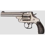 Smith & Wesson .44 Double Action Frontier, vernickelt Kal. .44-40 Win., Nr. 507. Nummerngleich. Fast