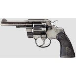 Colt Official Police Kal. .38 Spl., Nr. 840856. Nummerngleich. Blanker Lauf, Länge 4 Zoll,