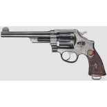 Smith & Wesson .455 Mark II Hand Ejector 1st Model, 1915 Kal. .455, Nr. 4797. Nummerngleich. Blanker