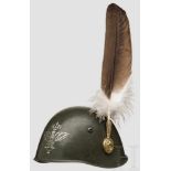 Stahlhelm M 33 für Generale des Heeres Elmo mod. 33 da Generale dell'Esercito Feldgrau lackierte