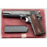 Star Modelo Militar 1921, Guardia Civil, im Karton Kal. 9 mm largo, Nr. 9423. Fast blanker Lauf,