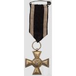Militär-Verdienst-Kreuz (sog. "Pour le Mérite für Unteroffiziere") Silber mit Resten der orig.