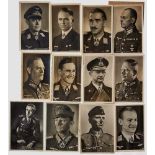 A Grouping of Twelve Post Cards and Photos Generalfeldmarschall Kesselring, Generalfeldmarschall