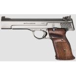 Smith & Wesson Mod. 41, "The .22 Rimfire Single Action Target Pistol" Kal. .22 l.r., Nr. 74914.