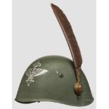 Stahlhelm M 33 für Generale des Heeres Elmo mod. 33 da Generale dell'Esercito Feldgrau lackierte