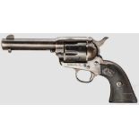 Colt Single Action Army 1873 Kal. .38-40, Nr. 321630. Nummerngleich. Blanker Lauf, Länge 4-3/4".